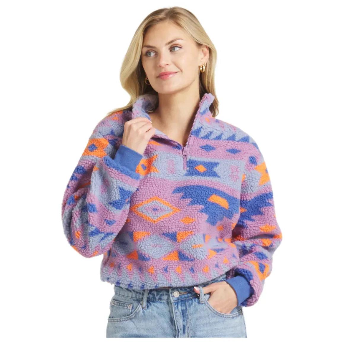Women's Southern Marsh Guadalupe Fleece Pullover OGDP-LLC - Crazy House Western Wear