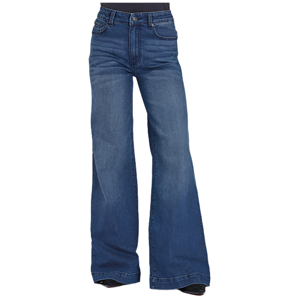 Women's Stetson 751 Wide Leg Jean 11-054-0751-0202 - Crazy House Western Wear