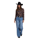 Women's Stetson Long Sleeve Printed Button Up Shirt 11-050-0590-1100