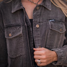 Women's STS Ranchwear "Abby" Charcoal Jacket STS9099
