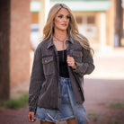 Women's STS Ranchwear "Abby" Charcoal Jacket STS9099