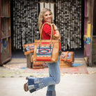 Women's STS Ranchwear Chaynee Valley Large Tote Bag STS34349