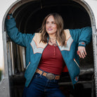 Women's STS Ranchwear "Salinas Bomber" Multicolor Jacket STS9245