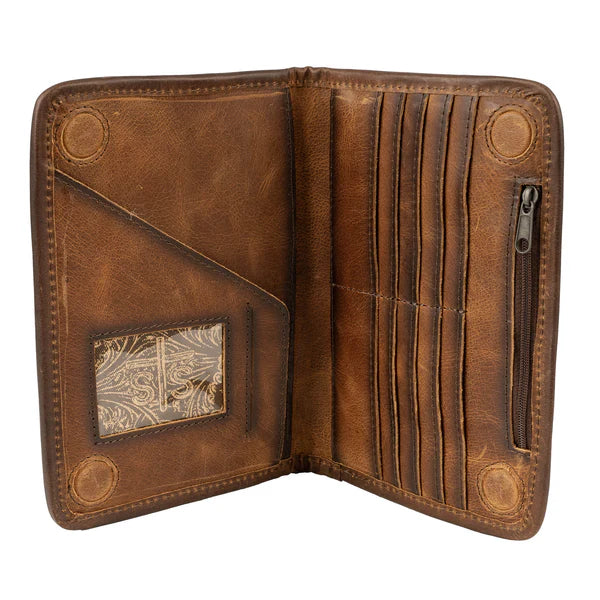 Women's STS Ranchwear Vaquero Cowhide Mahnetic Wallet STS34154 - Crazy House Western Wear