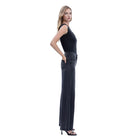 Women's Super High Rise Full Length Palazzo Twist Jeans F6186