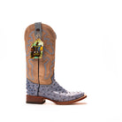 Women's Tanner Mark 12" Ostrich Print Boots TML207061 - Crazy House Western Wear
