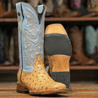 Women's Tanner Mark Orix Ostrich Square Toe Boots TML207101