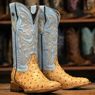 Women's Tanner Mark Orix Ostrich Square Toe Boots TML207101