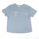Women's Thread & Supply Blue and Ivory Striped Short Sleeve T-shirt T5514LWJTS
