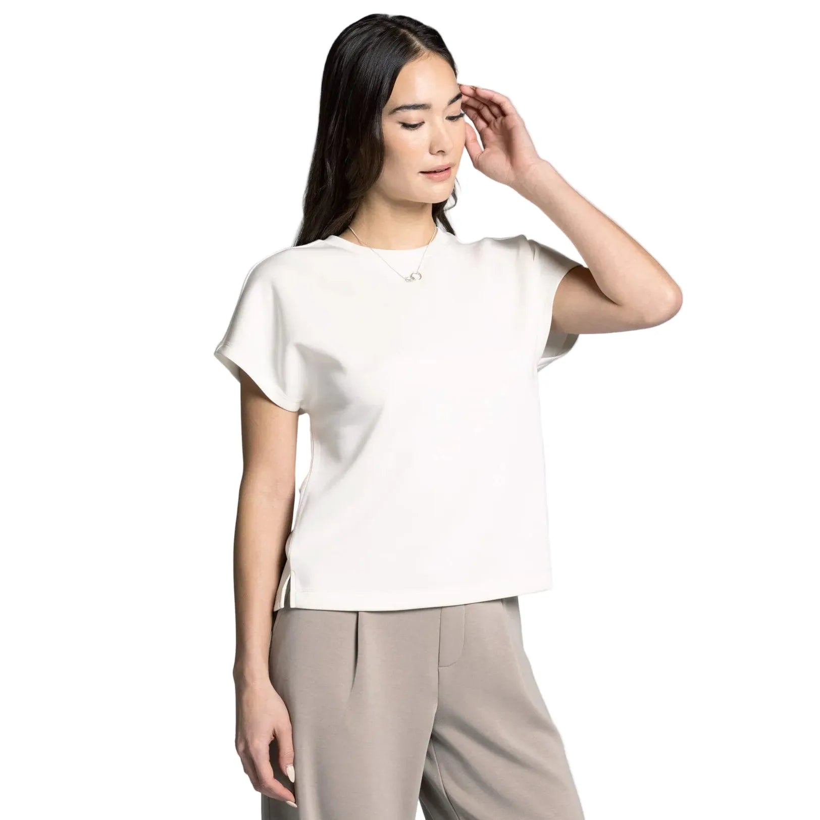 Women's Thread and Supply Gabriella Top T4368MPSTS-WHT