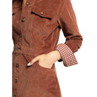 Women's Thread and Supply Gladys Dress Rustic Brown D1801PWCTS