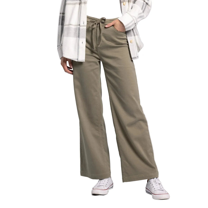 Women's Thread and Supply Norka Pants - Vetvier Green B1788CTLTS