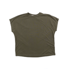 Women's Tres Bien Modal Plain Short Sleeve Top T-41178