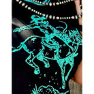 Women's Turquoise Roughrider T-shirt