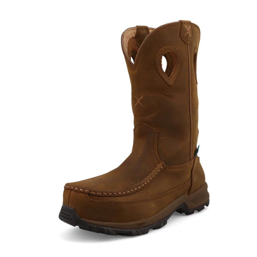 Women's Twisted X 10" Nano Toe Pull On Hiker Boot WHKBNW1 - Crazy House Western Wear