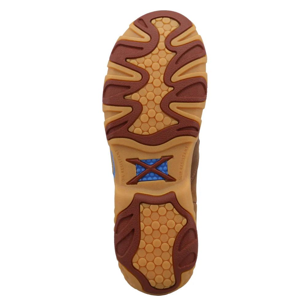 Women's Twisted X Brown Nano Toe Chelsea Driving Moc WDMXN02