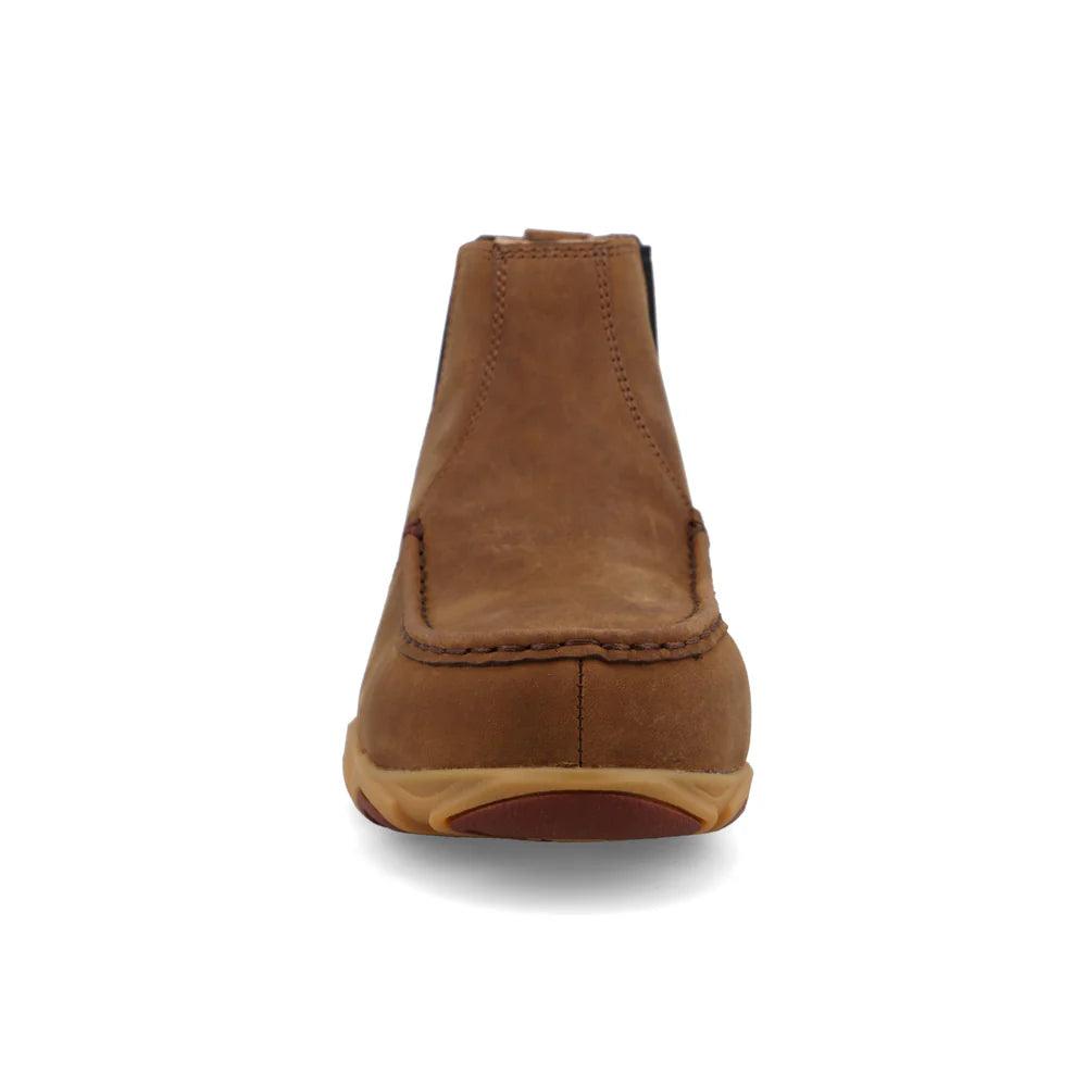 Women's Twisted X Brown Nano Toe Chelsea Driving Moc WDMXN02