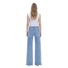 Women's Vervet High Rise Full Length Wide Jeans V3651