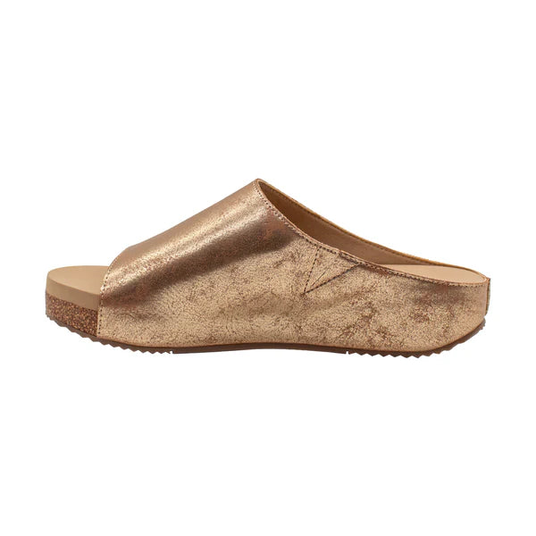 Women's Very Volatile Gold "Wren" Slip On Sandals