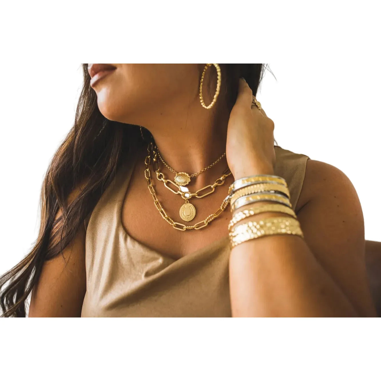 Women's West & Co 18K Gold Plated 20" Rope Link Chain WC-N01G-20