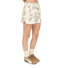 Women's Western Print Elastic Waist Shorts J5SX1003-B1