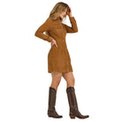 Women's Wrangler Corduroy Western Shirt Dress 112367335