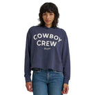 Women's Wrangler Graphic Cropped Relaxed Hoodie 112365764