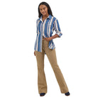 Women's Wrangler Retro Boyfriend Western Snap Shirt 112368458