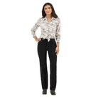 Women's Wrangler Saddle Up Slim Western Snap Shirt