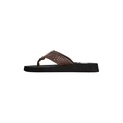 Women's Yellow Box Fiori Flip Flops 62150-FIORI - Crazy House Western Wear