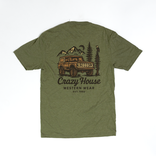 Crazy House Vintage Bronco T-Shirt