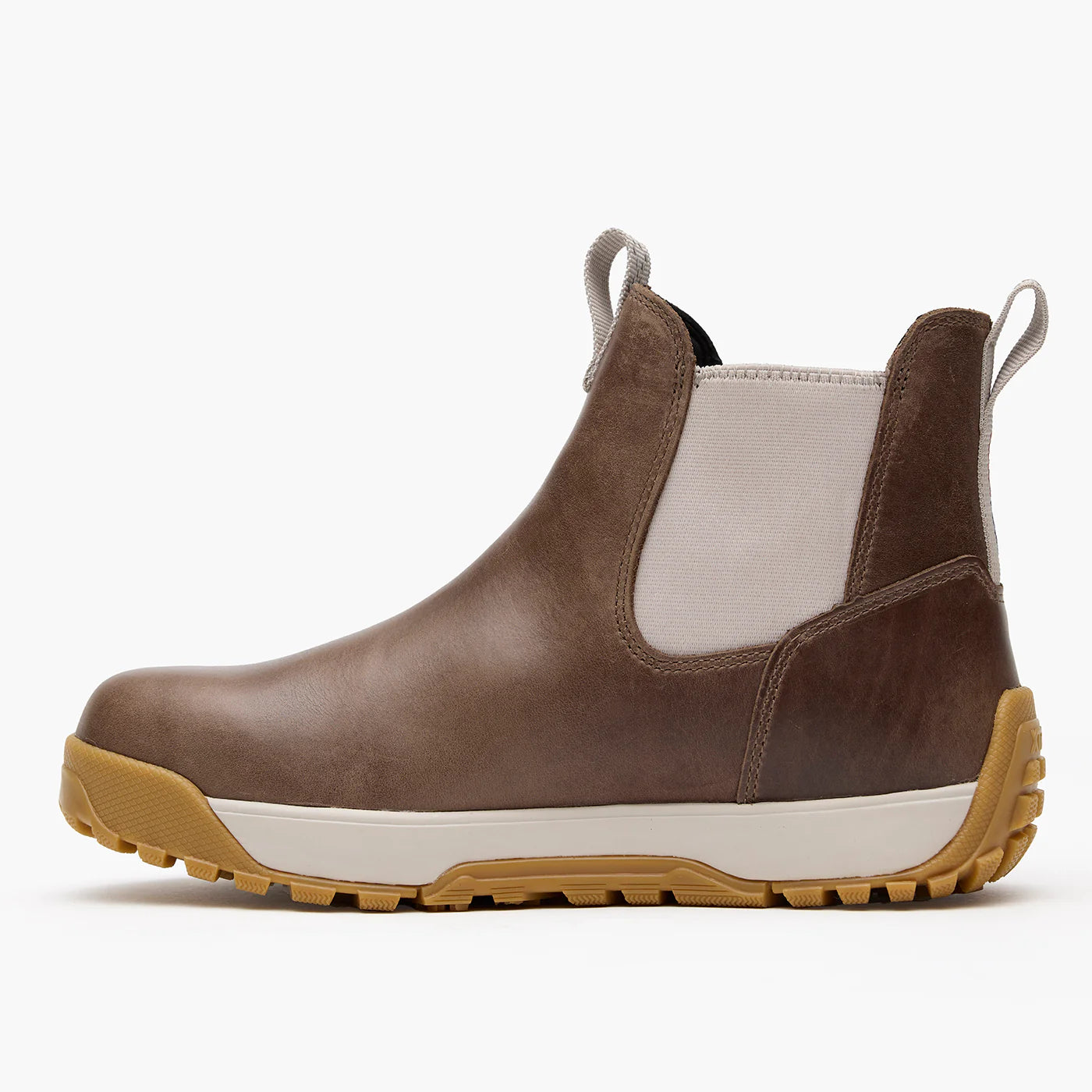 Women's XTRATUF Fossil/Stone Leather Ankle Deck Boots XWABL101