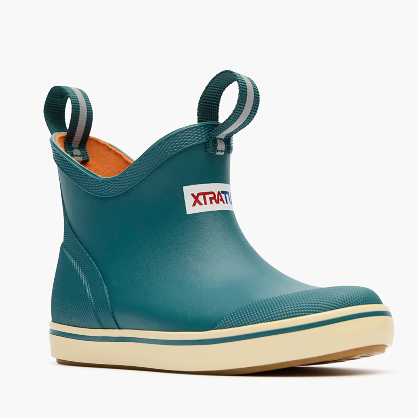 Kid's XTRATUF Transformative Teal Ankle Deck Boots XKAB300