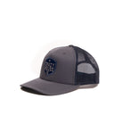 Crazy House Unisex Grey and Navy Snapback with Navy Stitching - Crazy House Western Wear