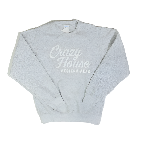 Crazy House Stacked Crewneck