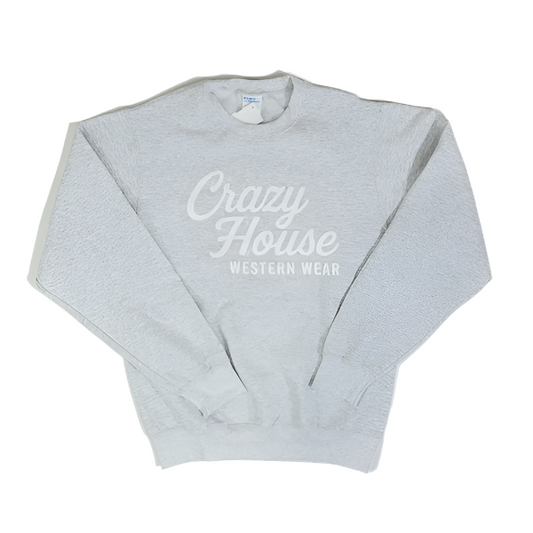 Crazy House Stacked Crewneck