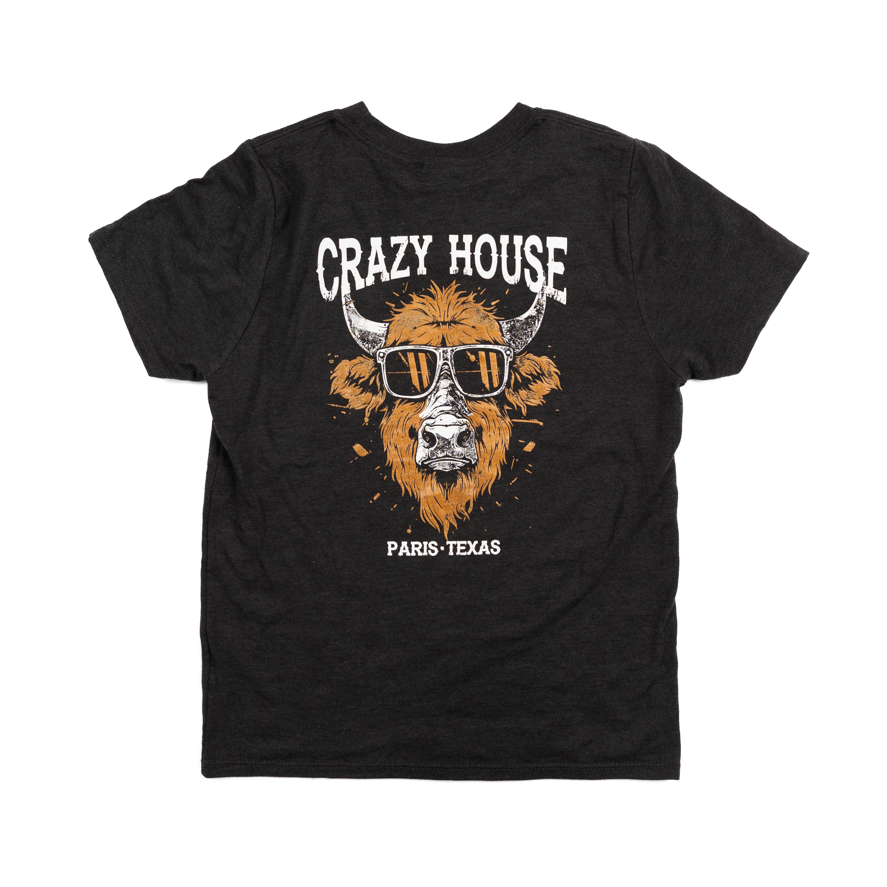 Youth Crazy House Black "Cool Bull" T-shirt