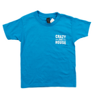 Youth Crazy House Blue Stacked T-shirt
