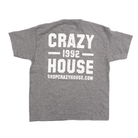 Youth Crazy House Gray Stacked T-shirt