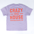 Youth Crazy House Lavender And Watermelon 1 on 1 Short Sleeve T-shirt