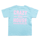 Youth Crazy House Light Blue Stacked T-shirt