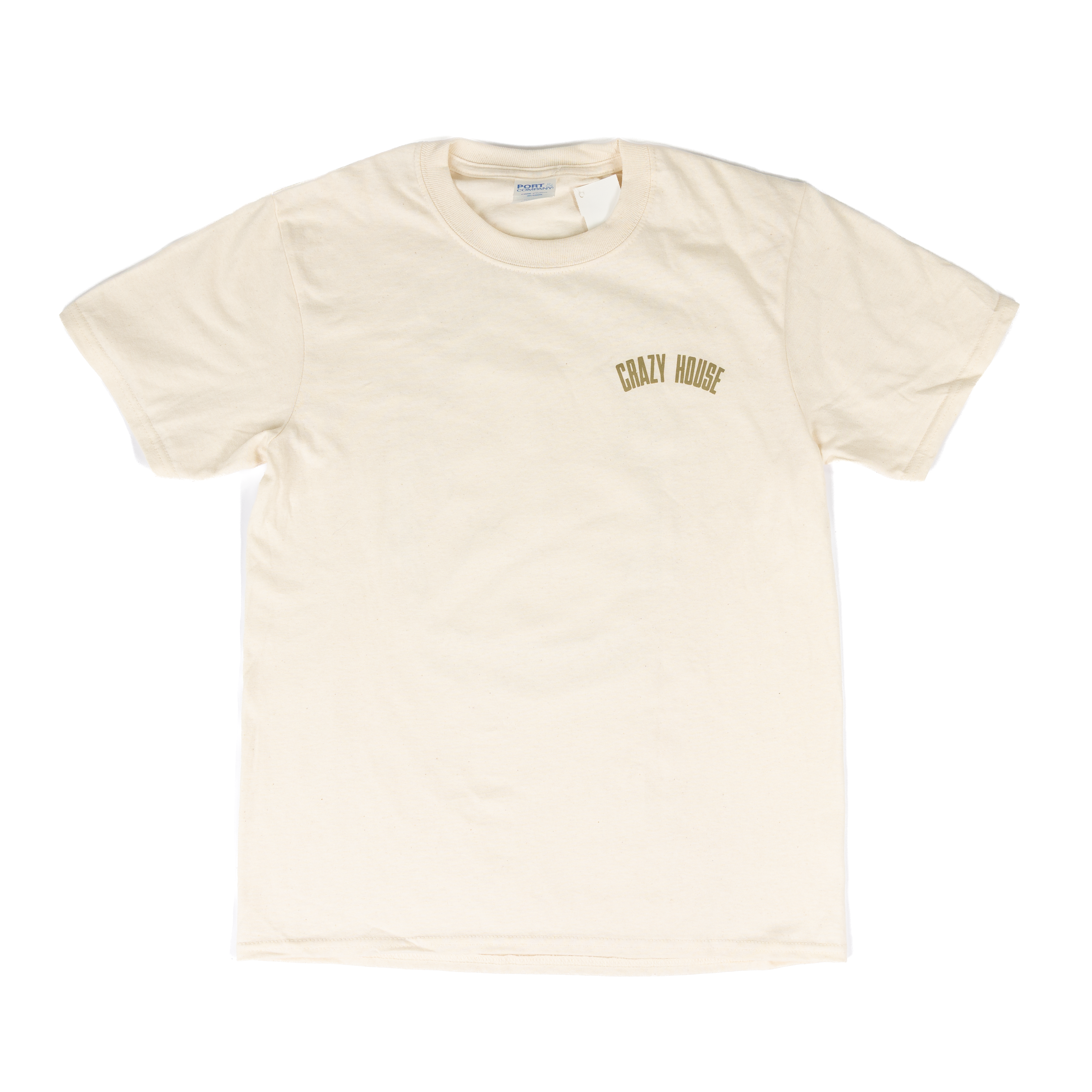 Youth Crazy House Natural Dog with Duck T-shirt