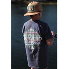 Boy's Burlebo Palms and Fins T-Shirt Y-PAFL-SS-HN - Crazy House Western Wear