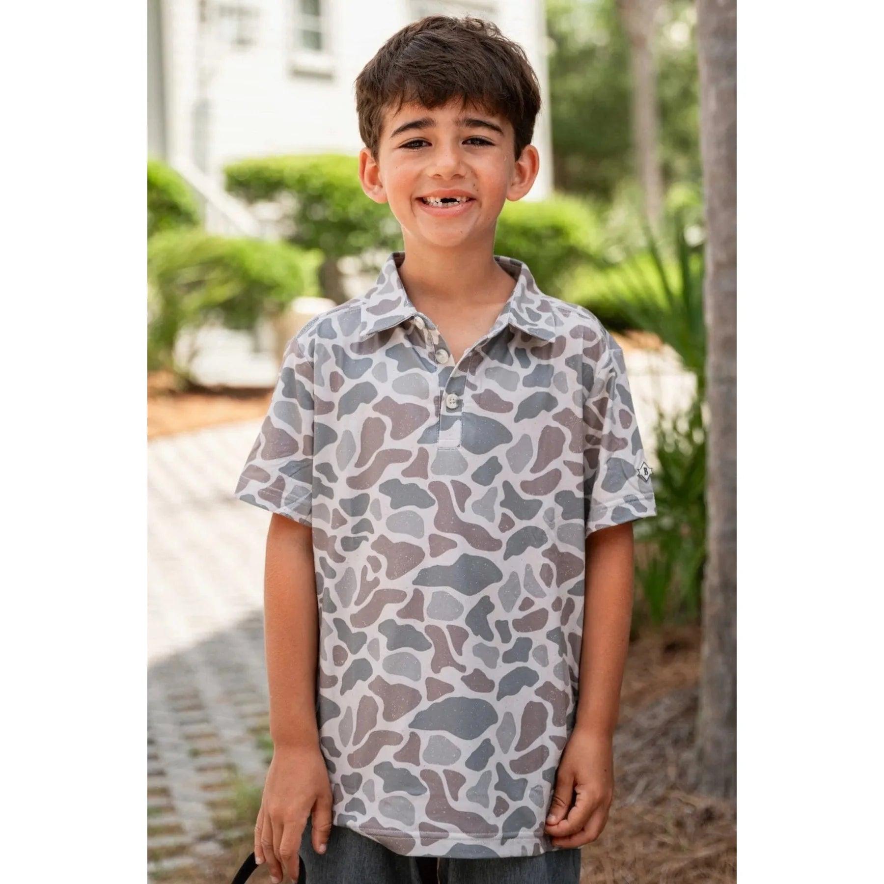 Boy's Burlebo Performance Polo 2176Y-PP-CDC - Crazy House Western Wear