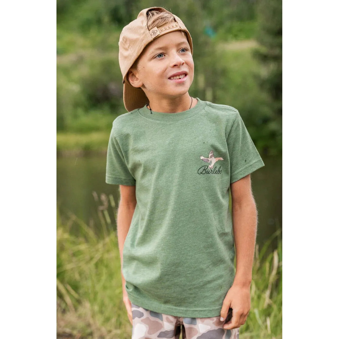 Burlebo Youth Ducks Flying In T-Shirt