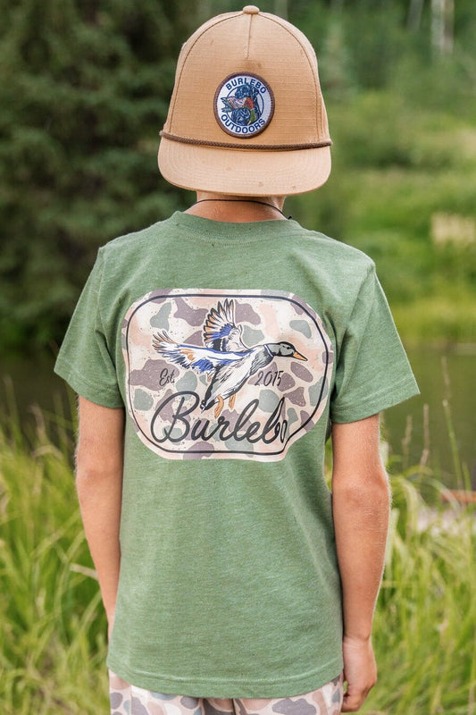 Burlebo Youth Ducks Flying In T-Shirt