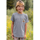 Boy's Burlebo Timber Ducks T-Shirt Y-TDKS-SS-DHG - Crazy House Western Wear